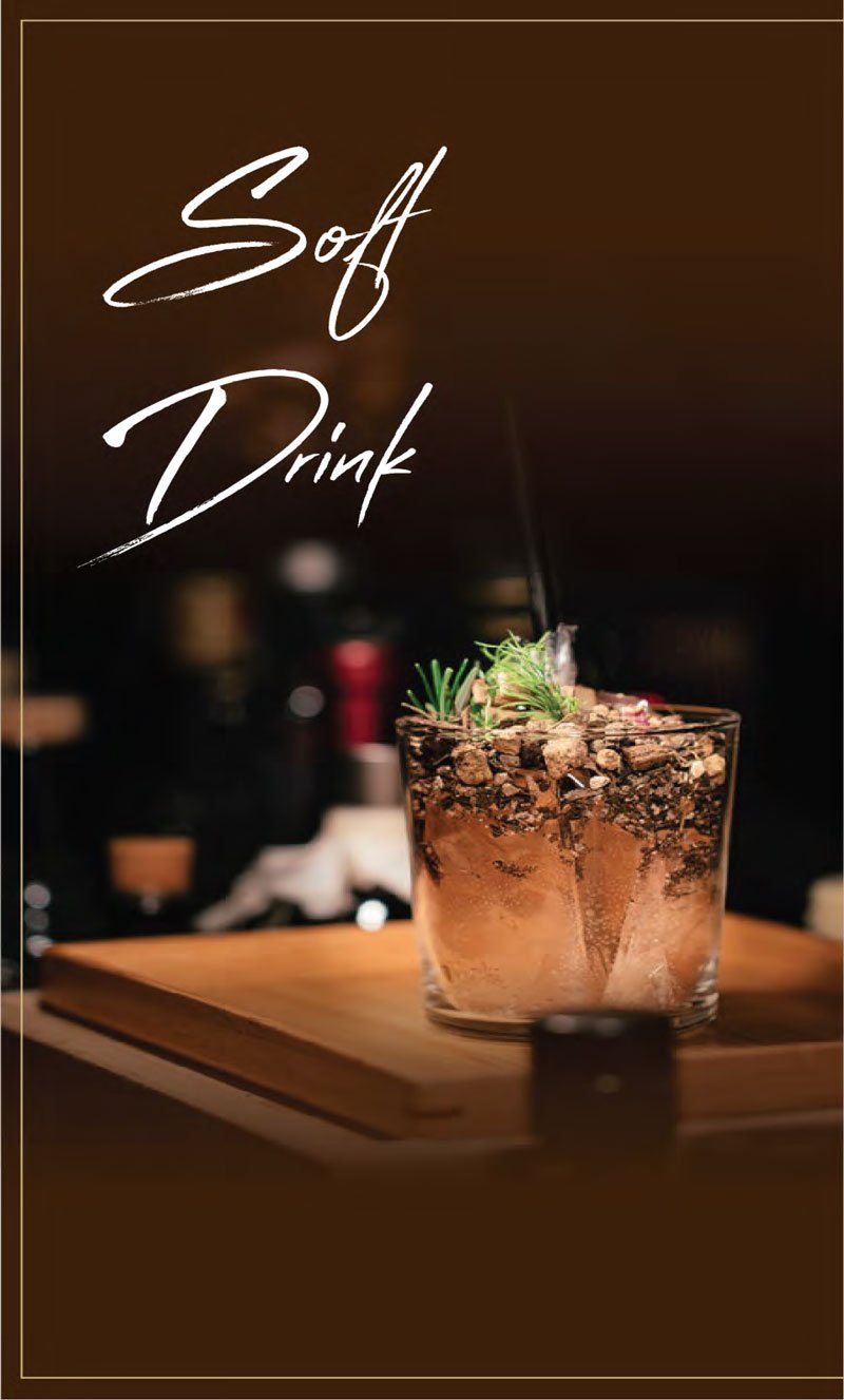 Menu Ăn sáng - Drinks list Biệt thự số 1