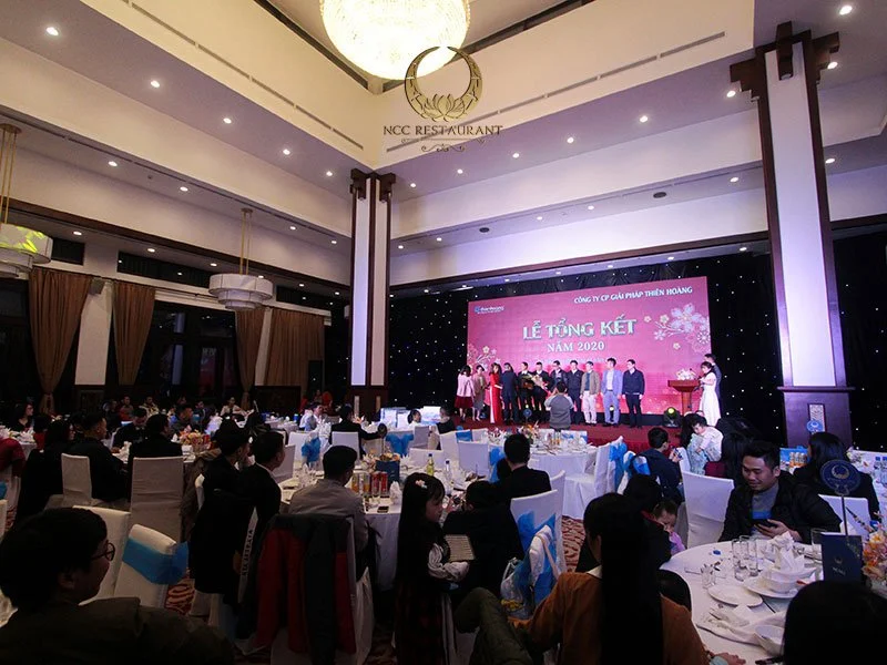 Đặt tiệc tại nhà hàng NCC – Sự lựa chọn cho những bữa tiệc đẳng cấp Lễ tổng kết cuối năm công ty