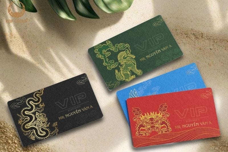 Các loại thẻ VIP Membership Card – Biểu tượng của đẳng cấp và sự tri ân