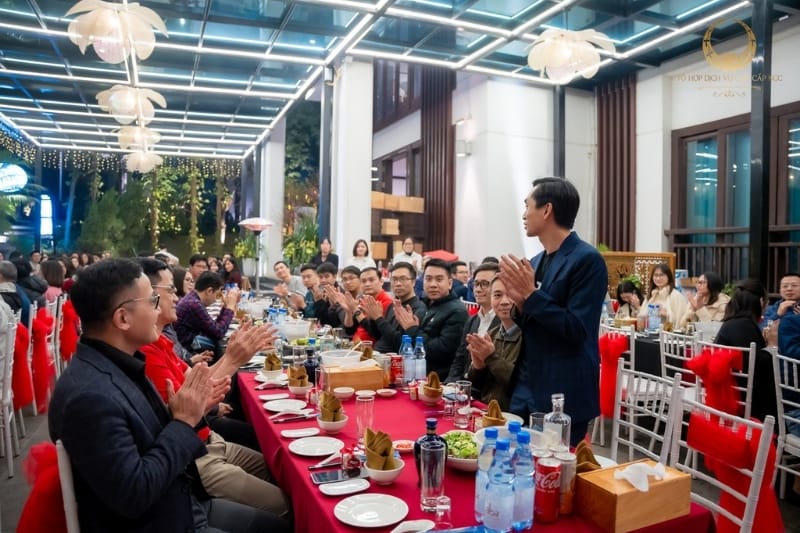 Tổ chức tiệc tất niên đáng nhớ, trọn vẹn mọi khoảnh khắc tại Biệt thự số 1