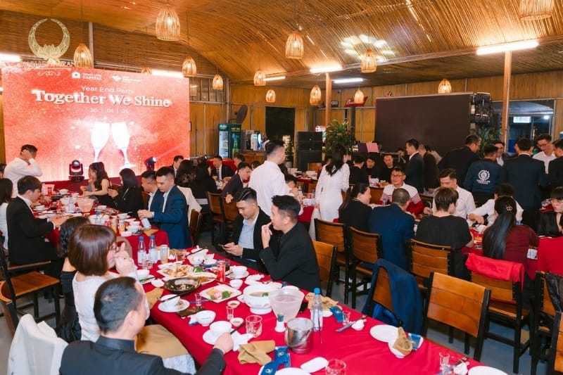 Địa điểm tổ chức tiệc cuối năm lý tưởng Nơi khởi đầu cho một năm bùng nổ