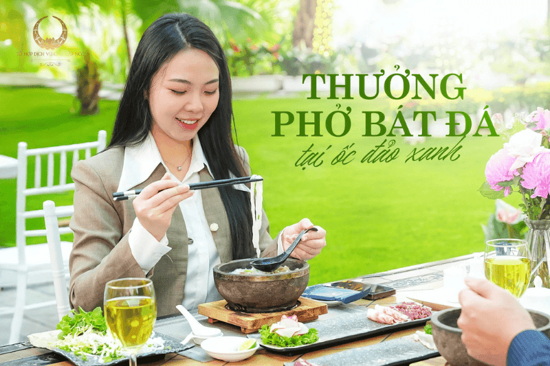 Phở bát đá Ốc Đảo Xanh: Tinh hoa ẩm thực Hà Thành tại Tổ hợp NCC