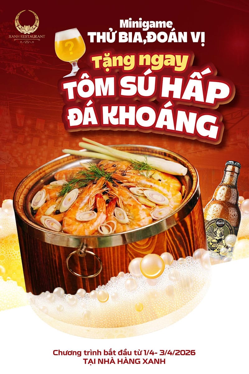 Chào đón hè sang - Ưu đãi rộn ràng | Ăn là có quà - Nhậu là phải đã Ăn là có quà - Nhậu là phải đã
