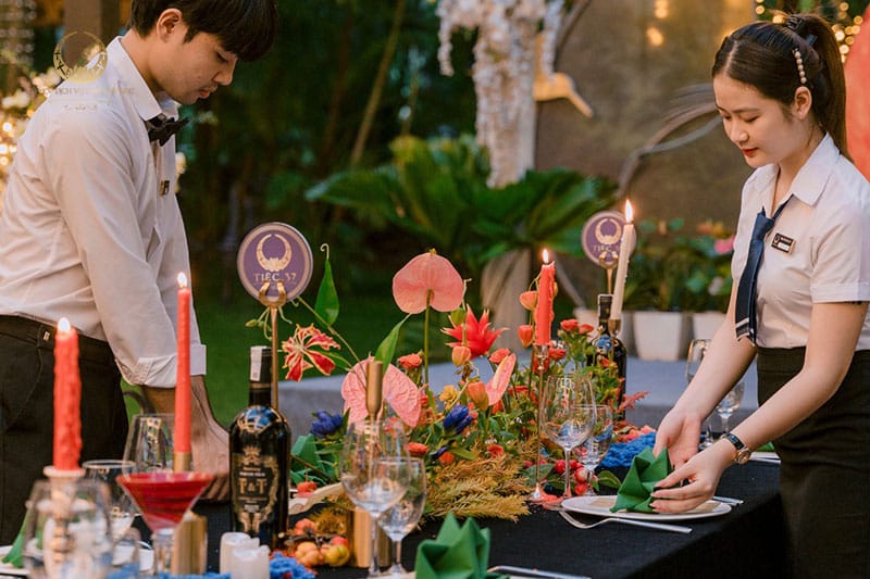 Bật mí về bữa tiệc Fine Dining tại Biệt thự số 1 sang trọng bậc nhất