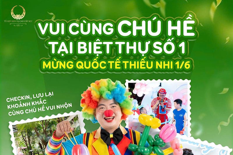 Check-in cùng chú hề, lưu giữ mọi khoảnh khắc!