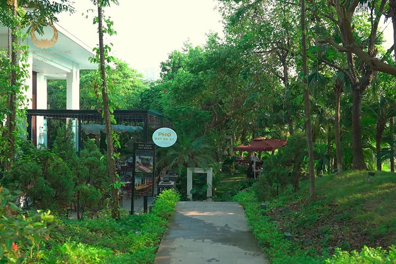 Đắm mình trong không gian xanh mát tại Biệt thự số 1