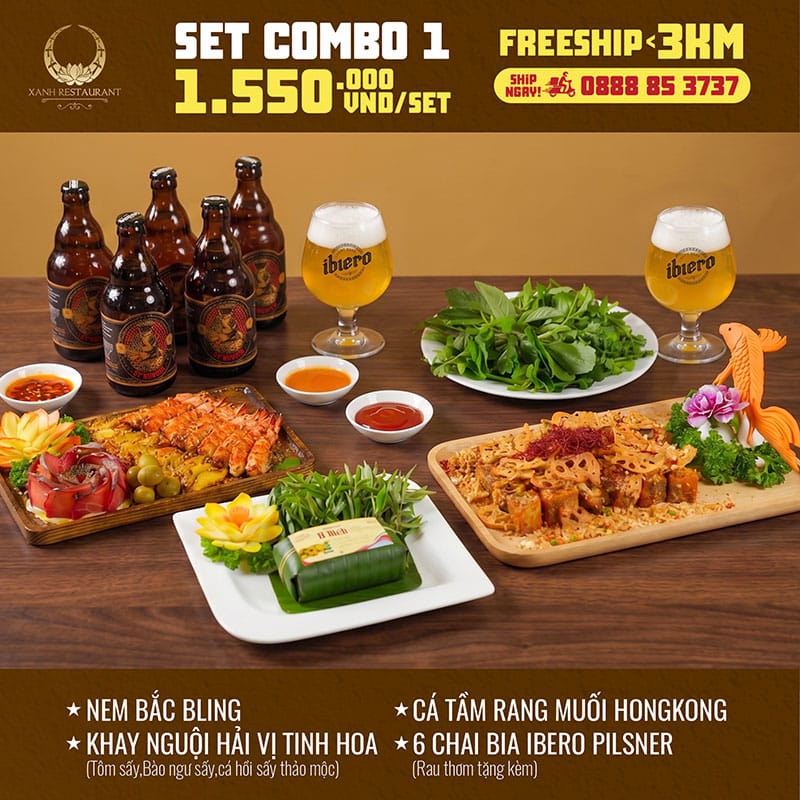Set Combo mang đi - Mang “Xanh” đến nơi bạn muốn! Set Combo mang đi - Mang “Xanh” đến nơi bạn muốn!