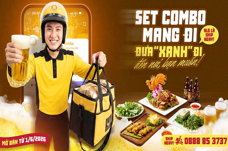 Set Combo mang đi - Mang “Xanh” đến nơi bạn muốn!