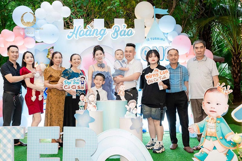 Concept tiệc sân vườn độc bản - Dấu ấn riêng tại Biệt Thự Số 1