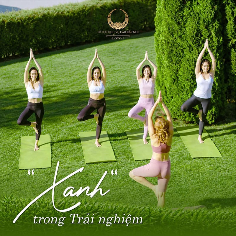 Điểm đến sống Xanh nâng tầm sống lành tại Tổ hợp dịch vụ cao cấp NCC Điểm đến sống Xanh nâng tầm sống lành