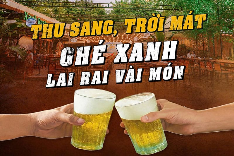 Thu sang trời mát – ghé Xanh lai rai vài món!